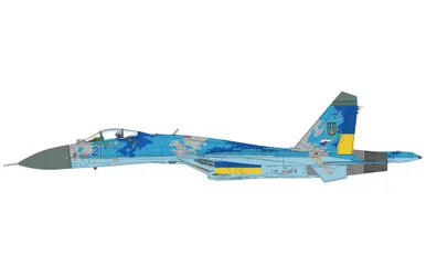 Su-27 Flanker B Blue 21 HA6027 Scale 1:72