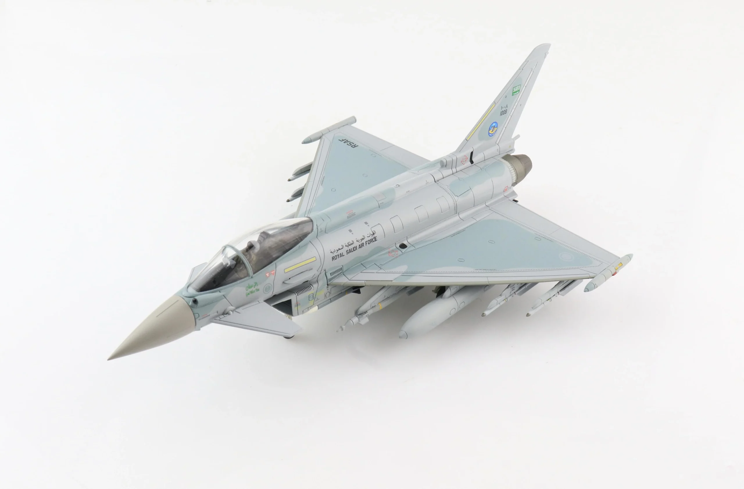 Eurofighter Typhoon 10 Squadron RSAF 2014, 1:72 Scale Diecast Model - Hobby Master