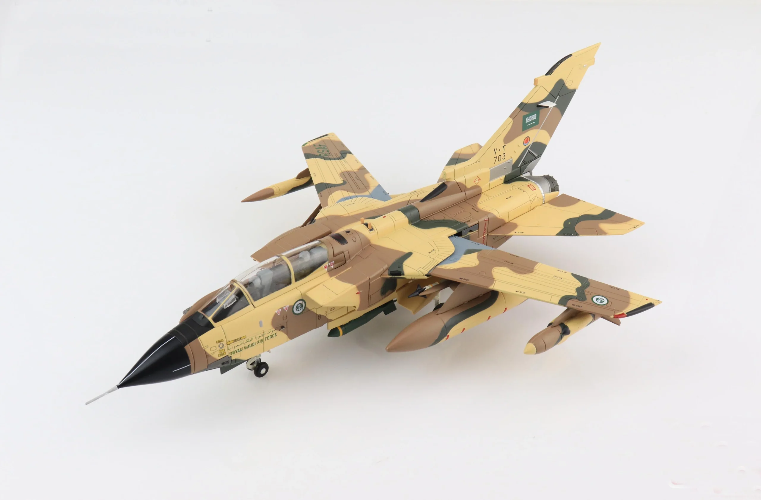 Panavia Tornado IDS 7th Sqn RSAF, 1:72 Scale Diecast Model - Hobby Master
