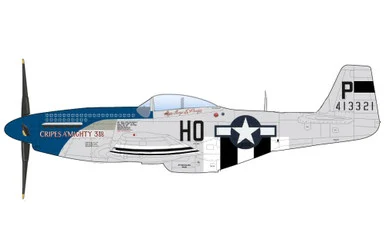 P-51D-5-NA "George Peddy" 487 FS, 352 FG, 8th AF, USAAF HA7756 Scale 1:48