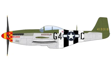 P-51D-5-NA "Mildred" 357 FG, 362 FS, USAAF HA7757 Scale 1:48