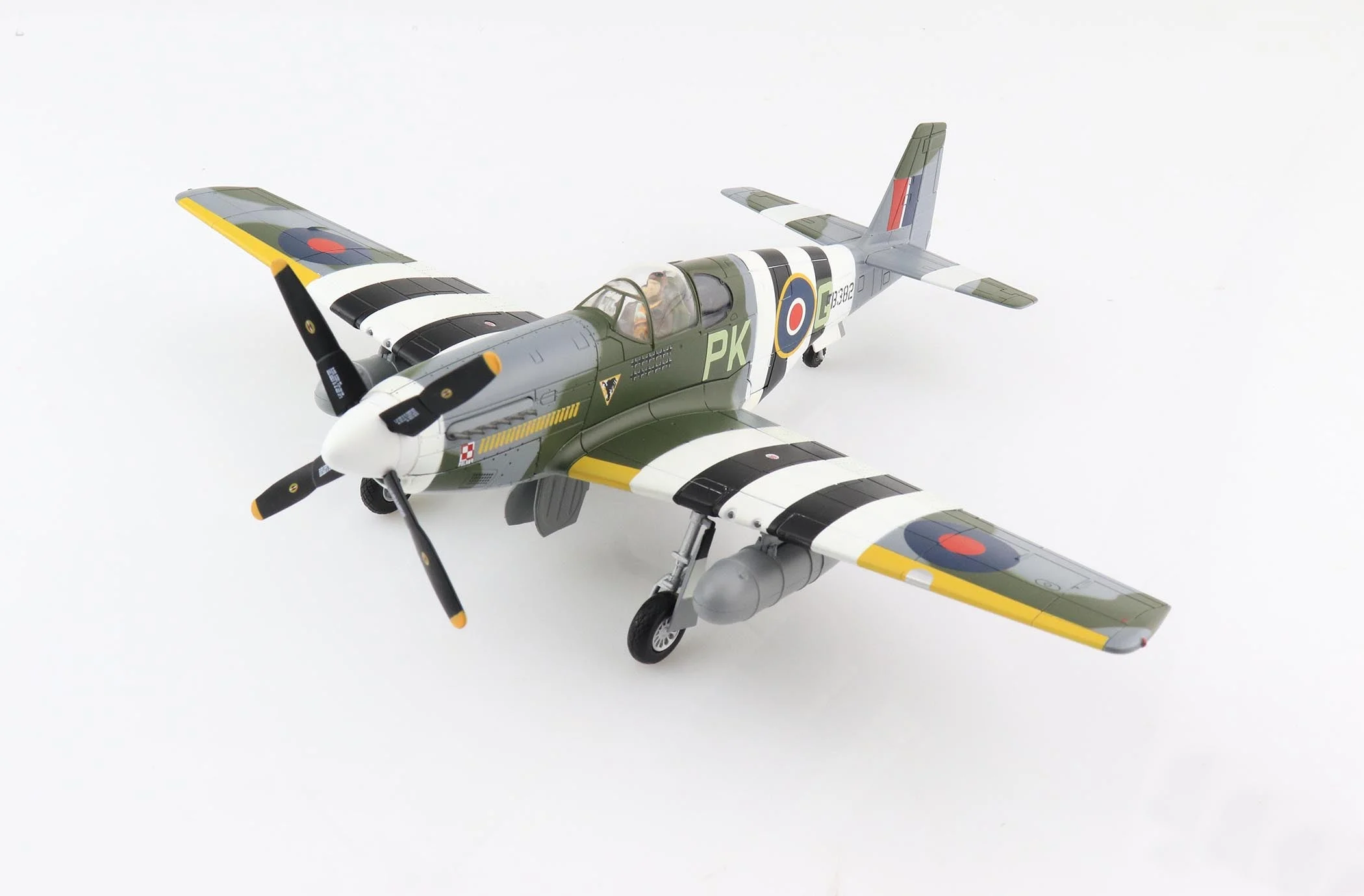 North American Mustang Mk.III, No.315 (Polish) Squadron, Royal Air Force 1944, 1:48 Scale Diecast Model - Hobby Master