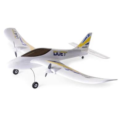 HobbyZone HBZ05300 Duet S 2 RTF Ultra Micro Twin Trainer Airplane with SAFE