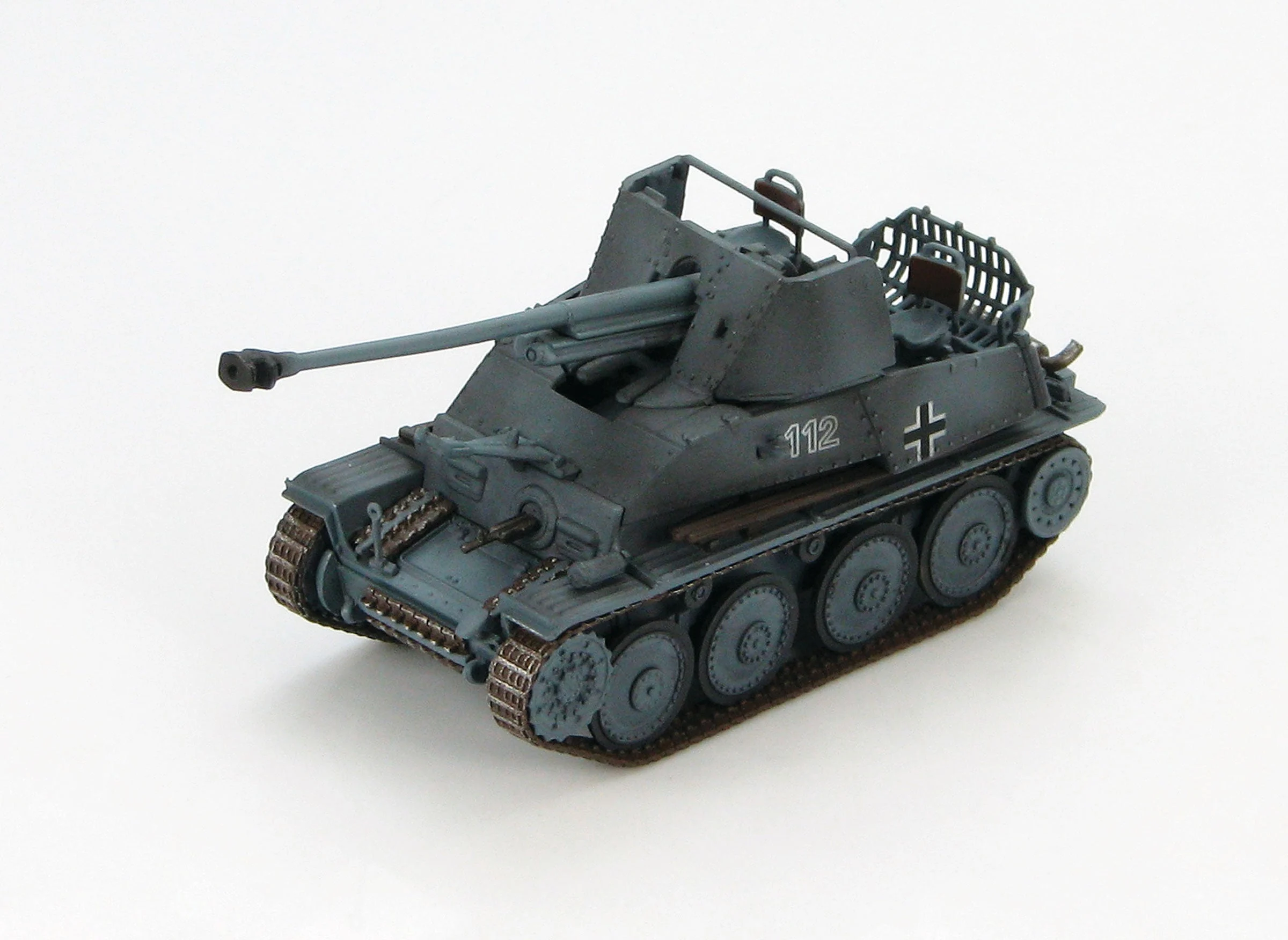 Sd.Kfz.139 Marder III Tank Destroyer German 2nd Pz Div 1943 1:72 Scale Diecast Model - Hobby Master