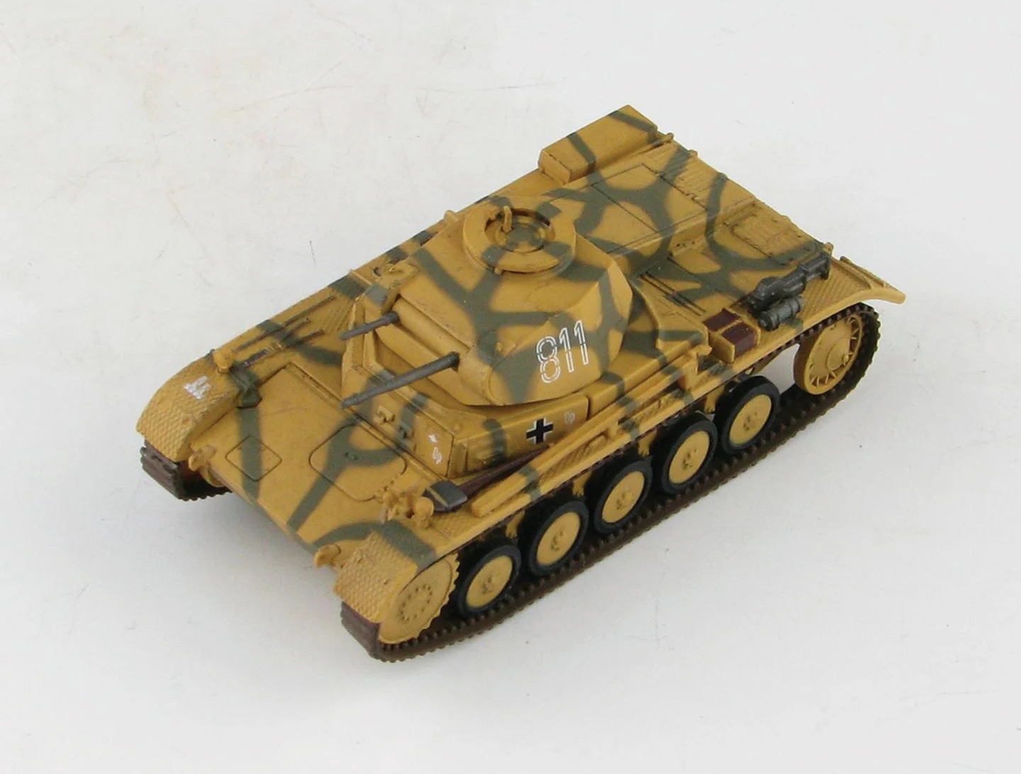 Sd.Kfz.121 Panzer II Ausf. F Light Tank German 6th Pz. Div. 1943, 1:72 Scale Diecast Model - Hobby Master