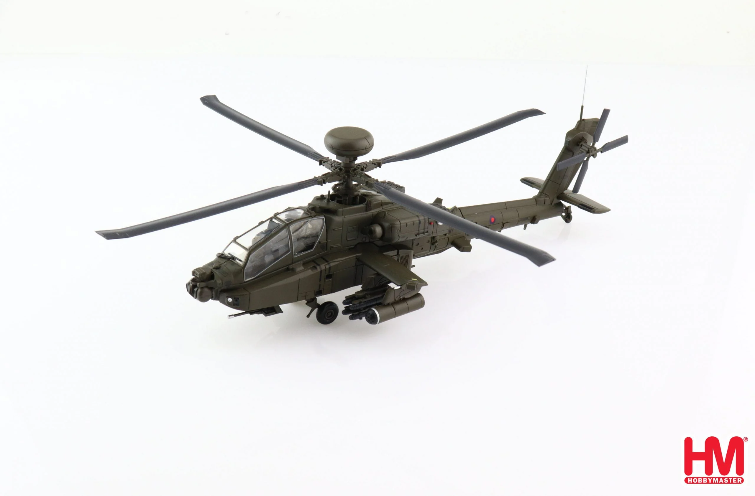 Boeing/Westland AH Mk 1 (WAH-64D) Apache, British Army Air Corps “Operation Herrick” Afghanistan, 1:72 Scale Diecast Model