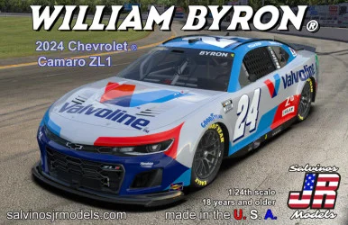 1/24 2024 William Byron Valvoline Scheme - Salvinos JR Models