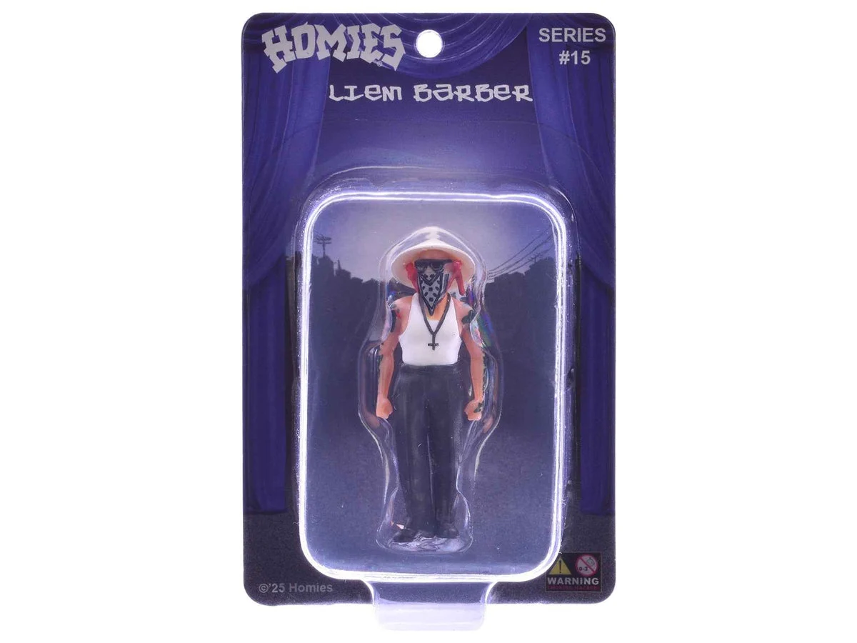 Liem Barber 1.75" Figure "Special Release" #11 Series 15 Model by Homies