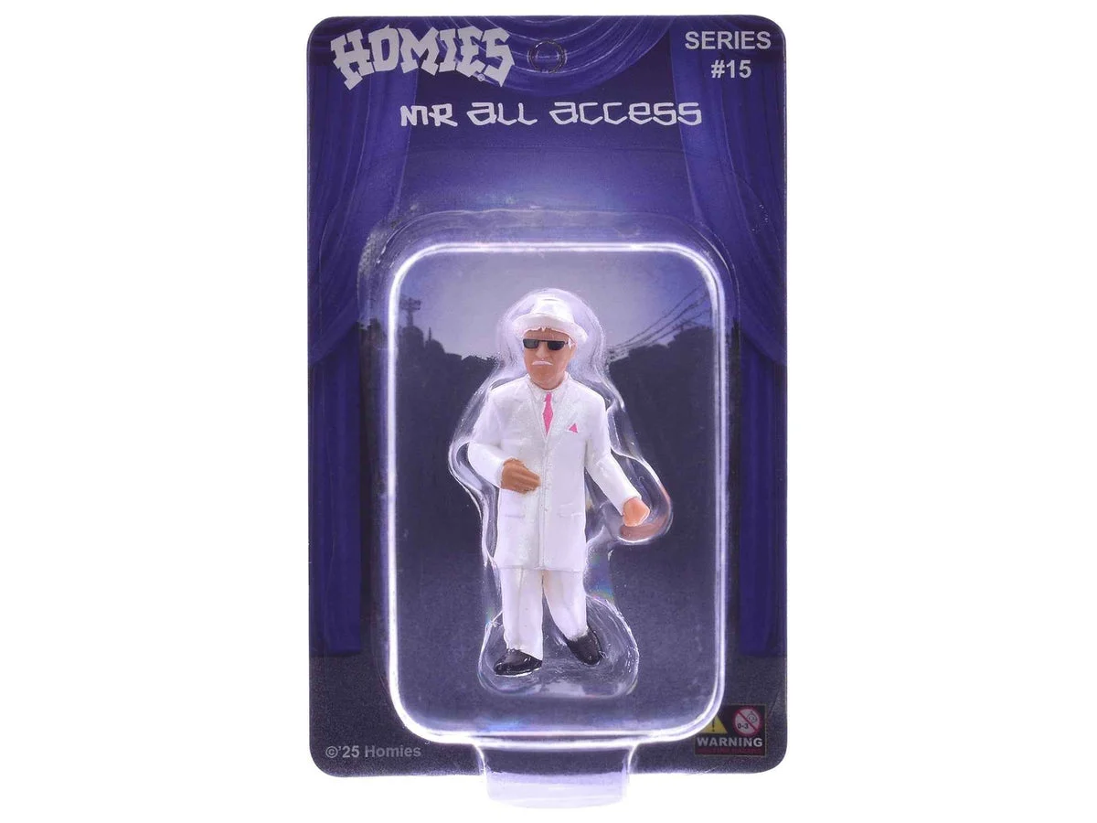 Mr. All Access 1.75" Figure "Special Release" #3 Series 15 Model by Homies