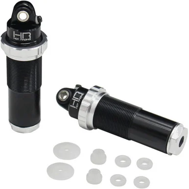 Hot Racing ATF155AF08 Aluminum Thread Front Bleeder Shock Bodies: ARRMA 1/10 4x4
