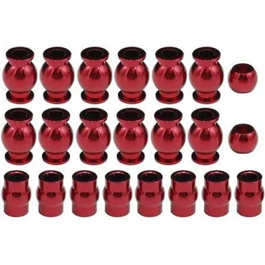 Hot Racing ATF160B02 Complete Aluminum Pivot Ball Set (22): 1/10 ARRMA