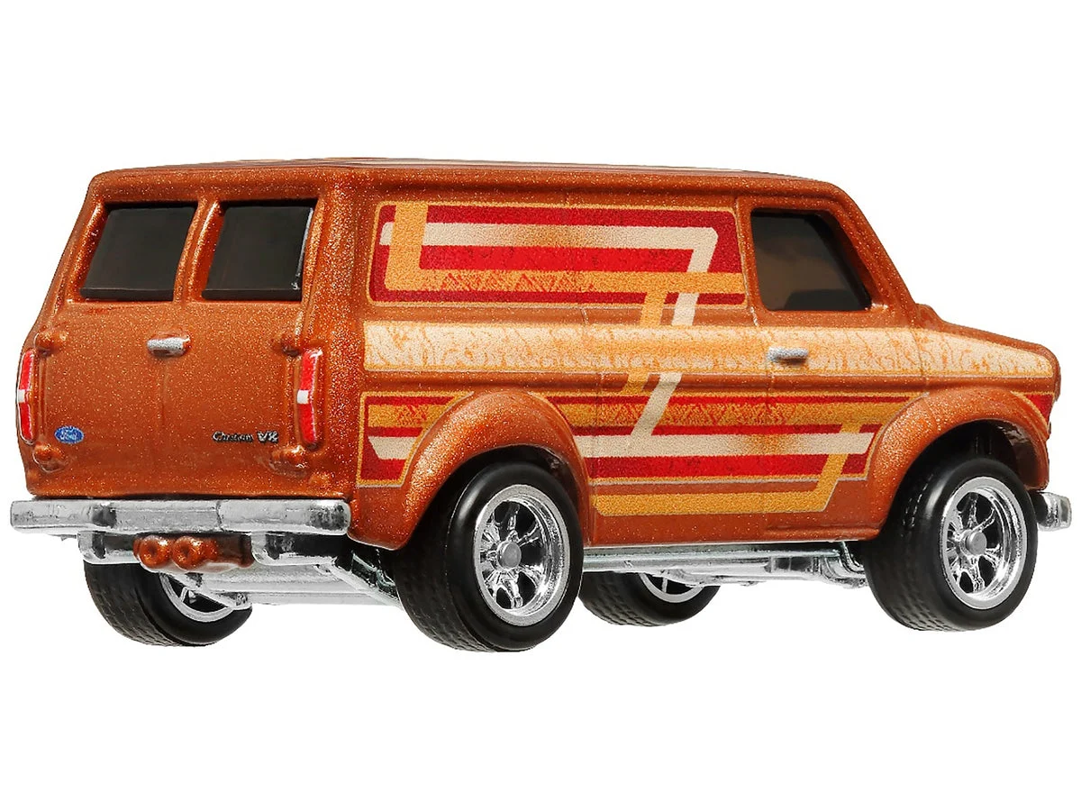 Ford Transit Supervan Copper Metallic with Graphics "Boulevard" Series Diecast Model Car by Hot Wheels - Hotwheels