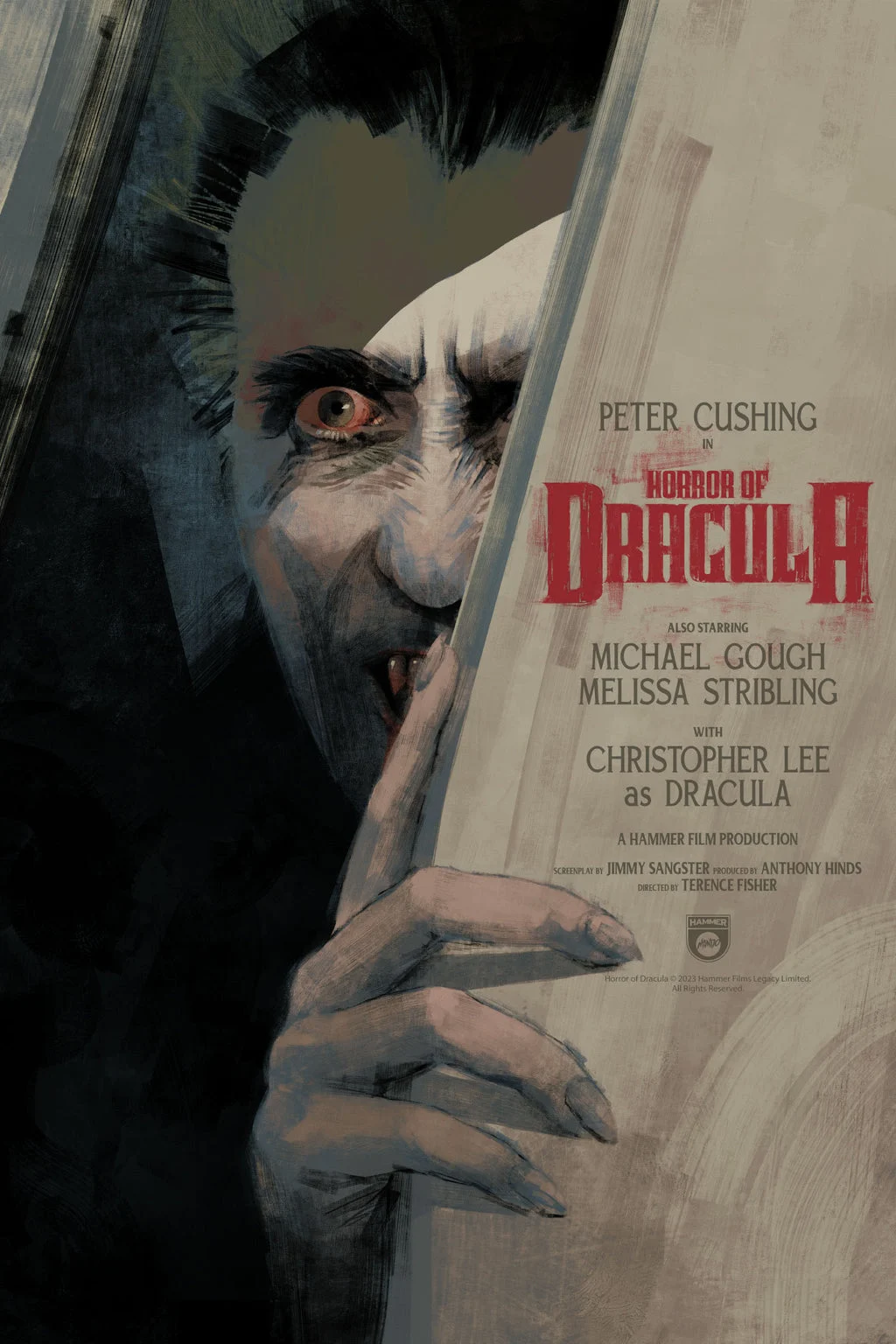 Horror of Dracula Poster - Hans Woody