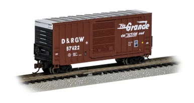 Bachmann 18253 N Hi Cube Box Car - Rio Grande #67422