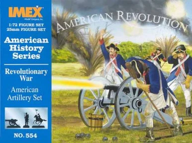 IMEX 554 RW American Artillery 1/72 Scale Figures Kit