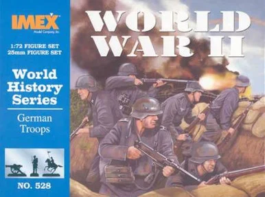 IMEX 528 WWII Germans 1/72 Scale Figures Kit