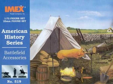 IMEX 519 Battlefield Accessories 1/72 Scale Figures Kit