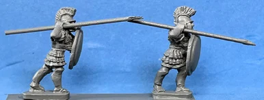 PIG030103 - Hoplites advancing spear horizontal