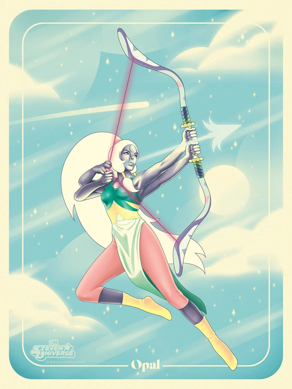 Steven Universe – Opal Poster - Jack Hughes