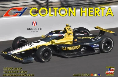 1/20 Colton Herta 2024 Indy 500 - Salvinos JR Models