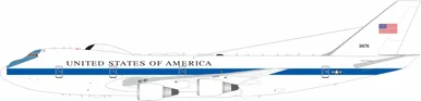 U.S. Air Force Boeing E-4B Reg: (747-200B) 73-1676 IF742E4B1676 1:200