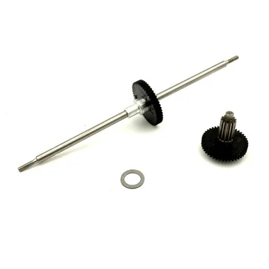 1RC Racing 1RC4015 HD Rear Axle & Compound Gear, 1/18 Mid, ASM
