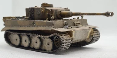Trumpeter 7242 1/72 German Tiger I Tank Early Version