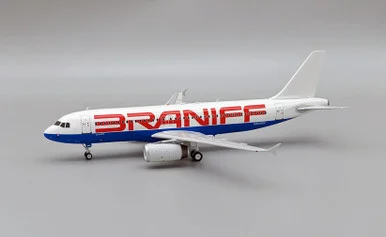 Braniff International Airways Airbus A320-231 N905BN with stand IF320BN0724B 1:200