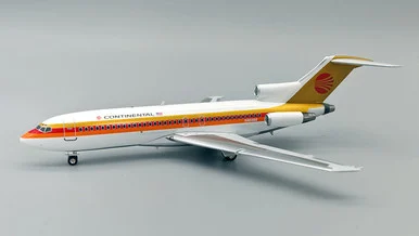 CONTINENTAL RED 727-100 N40488 with stand IF721CO0824 Scale 1:200