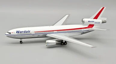 Wardair Canada McDonnell Douglas DC-10-30 C-GXRB Polished with stand IF103WD0825P Scale 1:200