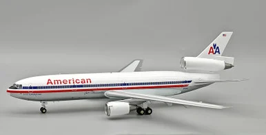 American Airlines McDonnell Douglas DC-10-10 N912WA Polished with stand IF101AA0725P Scale 1:200