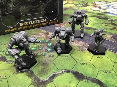 Catalyst Game Labs 35736 BattleTech: Miniature Force Pack - Inner Sphere Support Lance