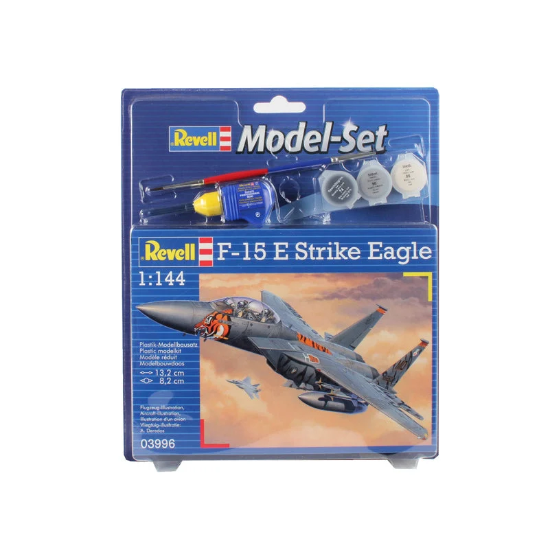 Boeing F-15E Strike Eagle 1/144 Scale Model Kit Set