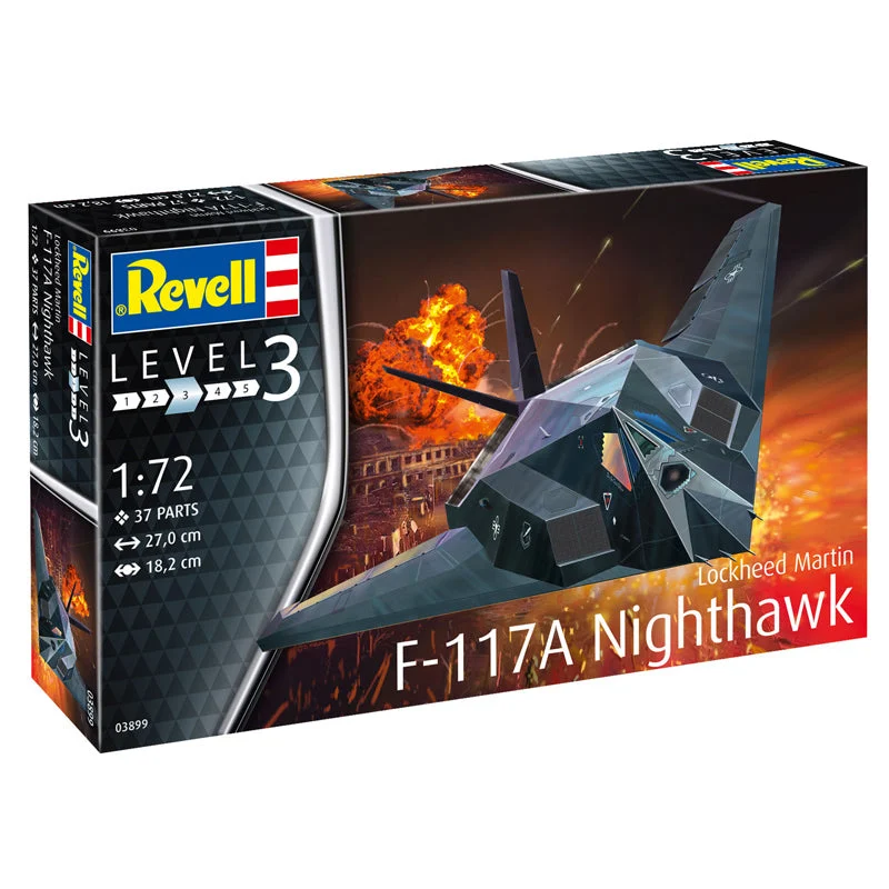Lockheed Martin F-117A Nighthawk 1/72 Scale Model Kit