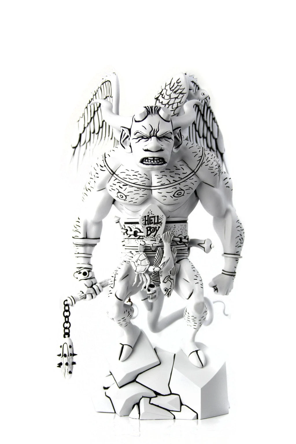 The First Hellboy Statue Exclusive - Mondo