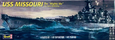 Revell 85-0301 U.S.S. Missouri Battleship 1/535 Scale Model Kit