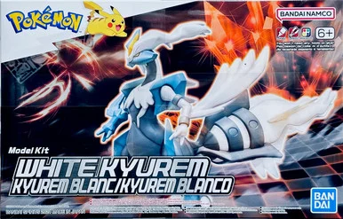 Bandai 2730231 #28 Pokemon White Kyurem Model Kit