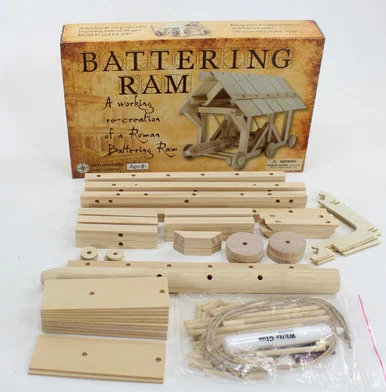 Pathfinders PFD-57 Ancient Roman Battering Ram Wooden Kit