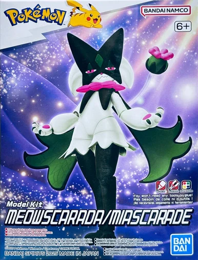 Bandai 2777012 #56 Pokemon Meowscarada Model Kit