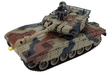 IMEX 18904 1/18 Scale Israeli Merkava- 2.4Ghz RC Tank Force
