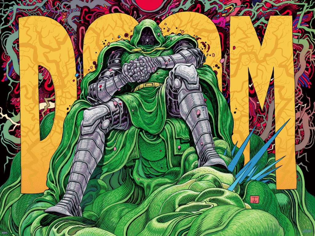 Doctor Doom Poster - Ian Bertram