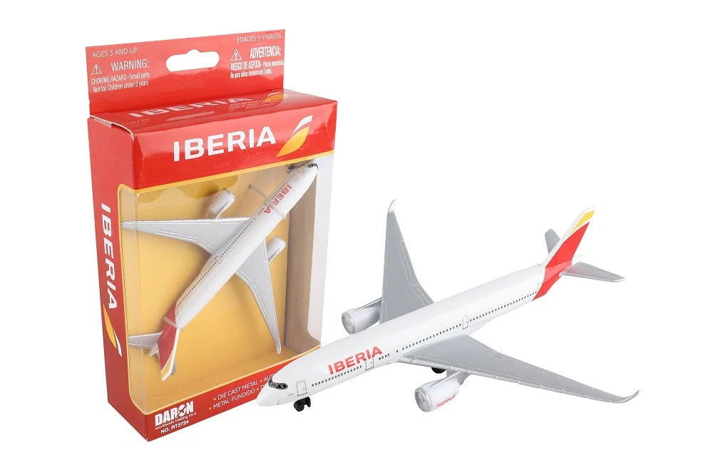 Iberia Airlines Diecast Aircraft Toy - Daron