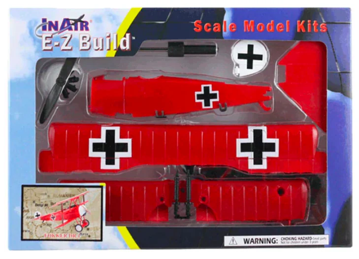 InAir E-Z Build: Fokker DR.1(Red Baron) Model Kit