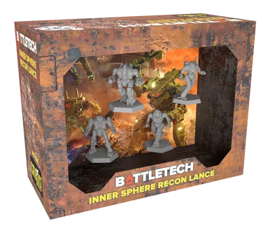Catalyst Game Labs 35751 BattleTech: Inner Sphere Recon Lance Mercenaries Force Pack