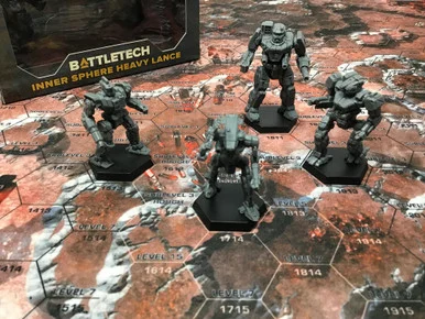 Catalyst Game Labs 35727 BattleTech: Miniature Force Pack - Inner Sphere Heavy Lance