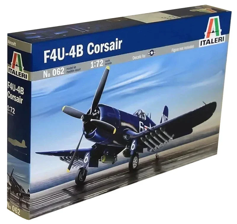 Vought F4U Corsair 1/72 Scale Model Kit - Italeri