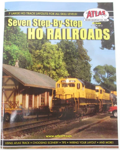 Atlas Model Railroad 13 HO Seven Step by Step HO Railroads