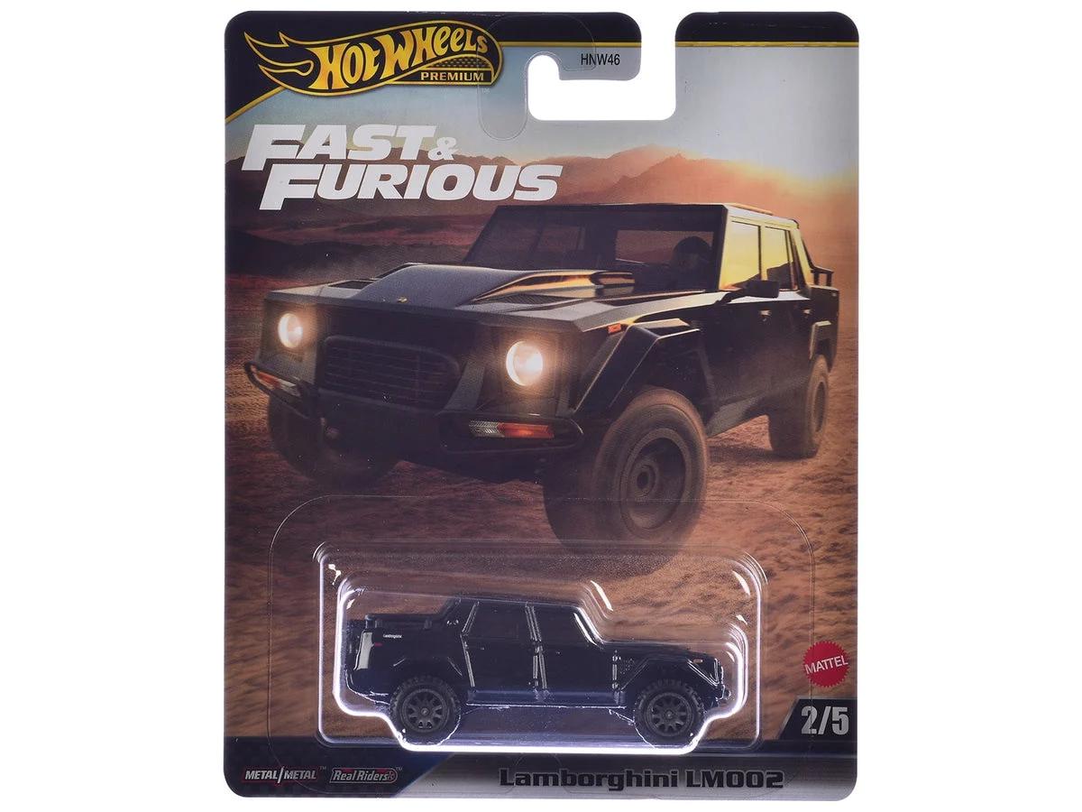 Lamborghini LM002 Black "Fast & Furious" (2009) Movie "Fast & Furious" Series Diecast Model Car by Hot Wheels - Hotwheels