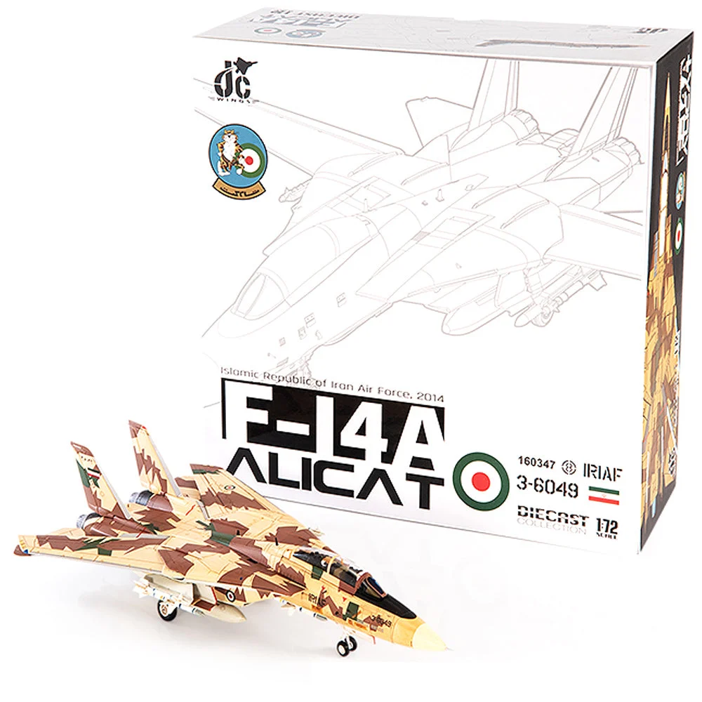 Grumman F-14A Alicat Islamic Republic of Iran Air Force, 2014, 1:72 Scale Diecast Model