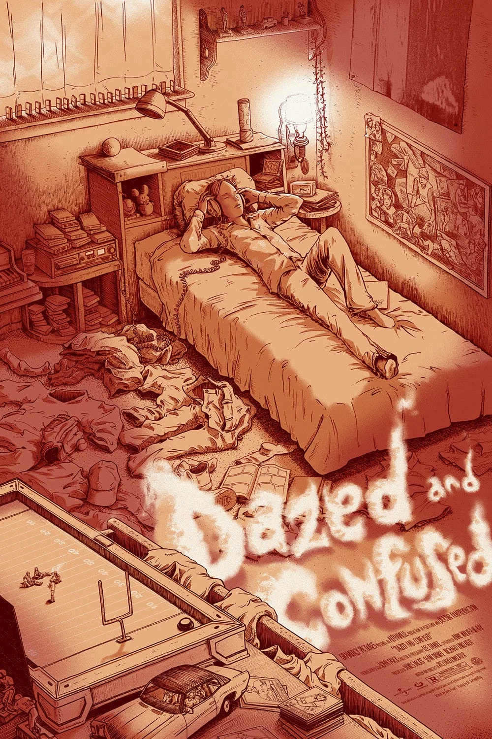 Dazed and Confused (Variant) - James Flames